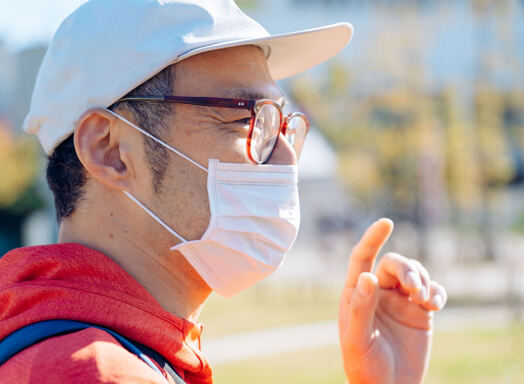 「いつも同じテンションで人に接するよう、心掛けています」